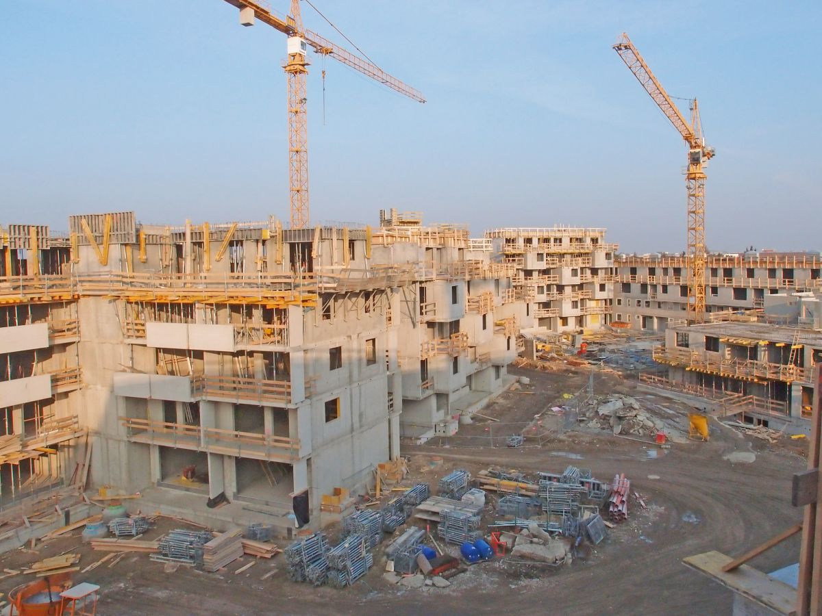 Construction site, 2011